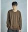ライトダンボールスウェットロングTシャツ