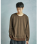 ライトダンボールスウェットロングTシャツ