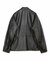 【50th Anniv . 菊池武夫】AGED SHEEPSKIN LEATHER JACKET