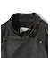 【50th Anniv . 菊池武夫】AGED SHEEPSKIN LEATHER JACKET