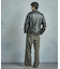 【50th Anniv . 菊池武夫】AGED SHEEPSKIN LEATHER JACKET