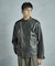 【50th Anniv . 菊池武夫】AGED SHEEPSKIN LEATHER JACKET