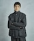 【50th Anniv . 菊池武夫】HARRIS TWEED COLOR NEP BLOUSON