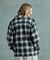 オンブレーチェックシャツブルゾン