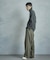【50th Anniv . 菊池武夫】WOOL HOUNDSTOOTH PANTS