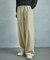 【50th Anniv . 菊池武夫】COTTON CORDUROY WIDE PANTS