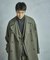 【50th Anniv . 菊池武夫】WOOL GLEN PLAID COAT