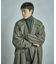 【50th Anniv . 菊池武夫】WOOL GLEN PLAID COAT
