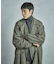 【50th Anniv . 菊池武夫】WOOL GLEN PLAID COAT