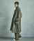 【50th Anniv . 菊池武夫】WOOL GLEN PLAID COAT