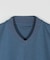 【ACTIVE TAILOR/アクティブテイラー】シルケットスムースVネック長袖Tシャツ