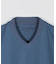 【ACTIVE TAILOR/アクティブテイラー】シルケットスムースVネック長袖Tシャツ