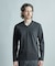 【ACTIVE TAILOR/アクティブテイラー】シルケットスムースVネック長袖Tシャツ