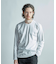 【ACTIVE TAILOR/アクティブテイラー】シルケットスムースクルーネック長袖Tシャツ