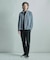 【ACTIVE TAILOR/アクティブテイラー】シルケットスムースクルーネック長袖Tシャツ
