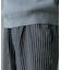 ストレッチヒッコリーワンタックワイドテーパードパンツ