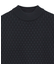 ニットコンビ モックネック長袖Tシャツ