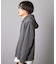 フェードポンチジップ ショート丈  ジップパーカー