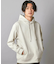 リラックスフィットフェイクスウェード パーカー