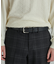 【Haddon&Jones/ハッドンアンドジョーンズ】別注メッシュループレザーベルト
