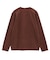 ニットコンビ フェイクスエード長袖Tシャツ