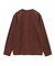 ニットコンビ フェイクスエード長袖Tシャツ