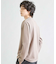 異素材コンビ ワッフルジャガードTee