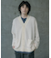 シアーライクニットカットカーディガン