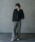 シアーライクニットカットカーディガン