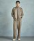 【50th Anniv . 中田 慎介】 SUEDE LIKE/HOUND’S TOOTH TRACK PANTS