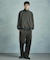 【50th Anniv . 中田 慎介】 SUEDE LIKE/HOUND’S TOOTH TRACK PANTS