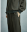 【50th Anniv . 中田 慎介】 SUEDE LIKE/HOUND’S TOOTH TRACK PANTS