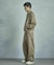 【50th Anniv . 中田 慎介】 SUEDE LIKE/HOUND’S TOOTH TRACK PANTS