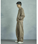 【50th Anniv . 中田 慎介】 SUEDE LIKE/HOUND’S TOOTH TRACK PANTS