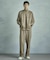 【50th Anniv . 中田 慎介】 SUEDE LIKE/HOUND’S TOOTH TRACK PANTS
