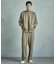 【50th Anniv . 中田 慎介】 SUEDE LIKE/HOUND’S TOOTH TRACK PANTS