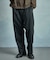 【50th Anniv . 中田 慎介】WOOL SERGE WIDE PANTS