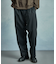【50th Anniv . 中田 慎介】WOOL SERGE WIDE PANTS