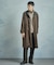 【50th Anniv . 中田 慎介】 COTTON TWILL x WOOL HOUND'S TOOTH REVERSIBLE COAT