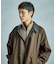 【50th Anniv . 中田 慎介】 COTTON TWILL x WOOL HOUND'S TOOTH REVERSIBLE COAT