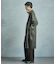 【50th Anniv . 中田 慎介】 COTTON TWILL x WOOL HOUND'S TOOTH REVERSIBLE COAT
