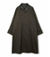 【50th Anniv . 中田 慎介】 COTTON TWILL x WOOL HOUND'S TOOTH REVERSIBLE COAT