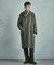 【50th Anniv . 中田 慎介】 COTTON TWILL x WOOL HOUND'S TOOTH REVERSIBLE COAT