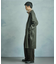 【50th Anniv . 中田 慎介】 COTTON TWILL x WOOL HOUND'S TOOTH REVERSIBLE COAT