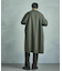 【50th Anniv . 中田 慎介】 COTTON TWILL x WOOL HOUND'S TOOTH REVERSIBLE COAT