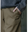 ヘビーカツラギバレルレッグワイドパンツ