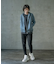 フェイクスエードZIPUPパーカー