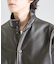 ビーガンレザースタンドブルゾン