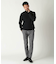 【ACTIVE TAILOR/アクティブテイラー】ヒートパフォーマーツイード調プリントスラックスパンツ