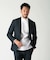 【ACTIVE TAILOR/アクティブテイラー】ヒートパフォーマーツイード調プリントジャケット